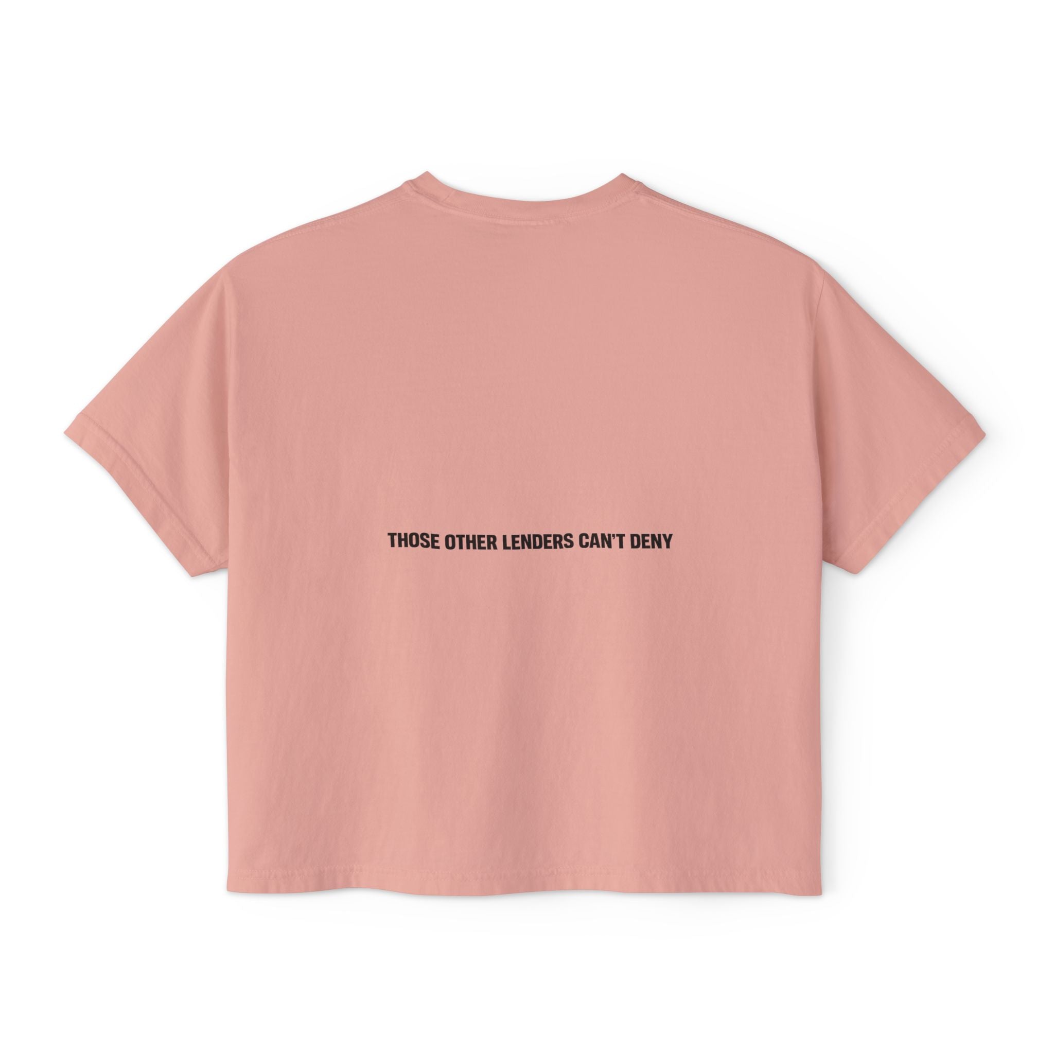 I Like Big Loans and I Cannot Lie – Women’s Boxy Tee BLACK FONT