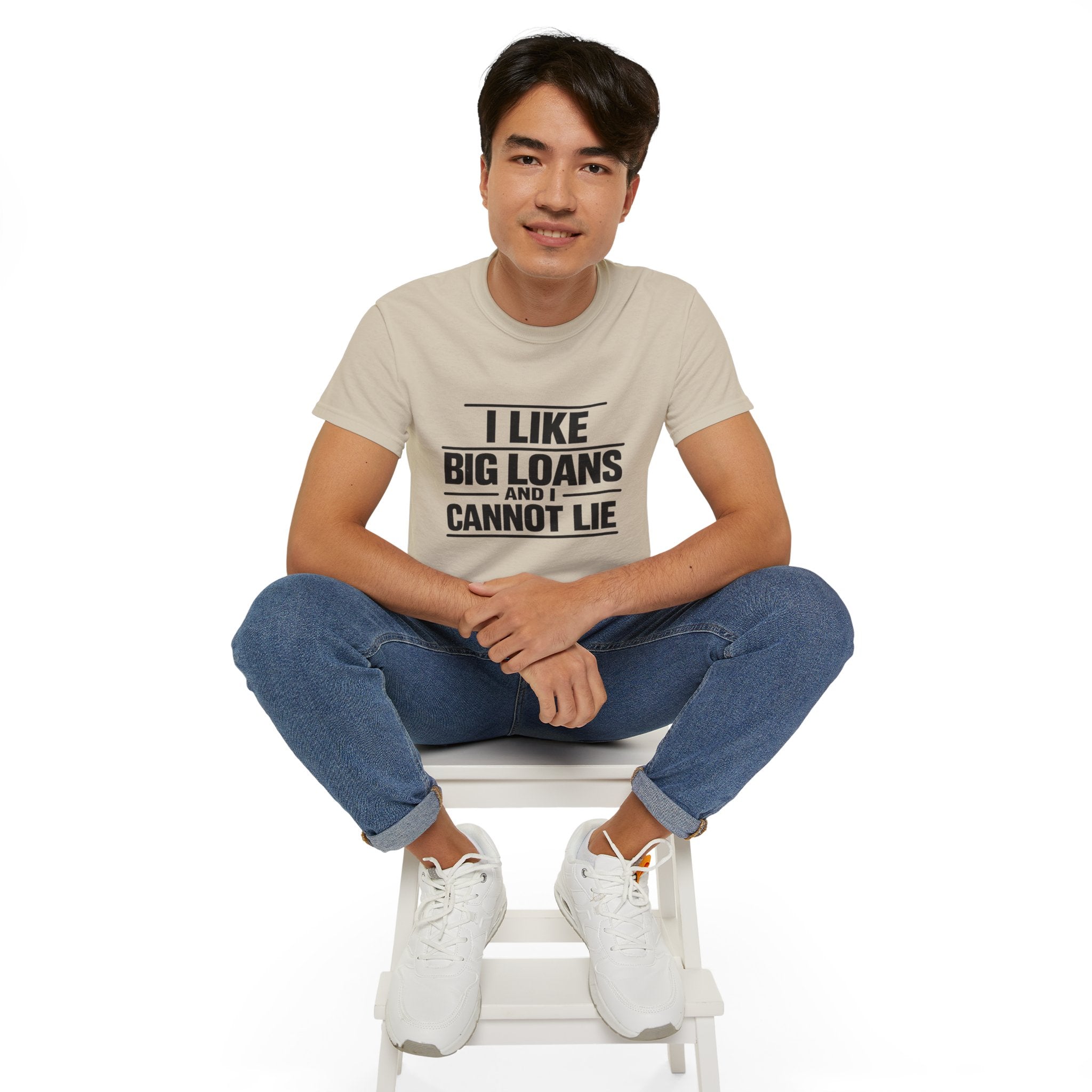 I Like Big Loans and I Cannot Lie – Unisex Heavy Cotton Tee BLACK FONT
