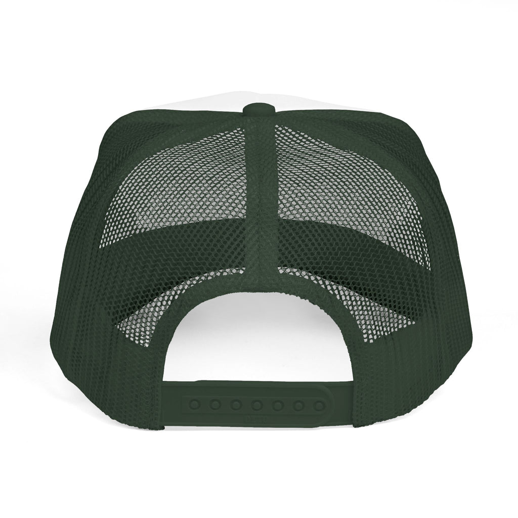 Espresso Then Escrow™ Trucker Hat | White Front