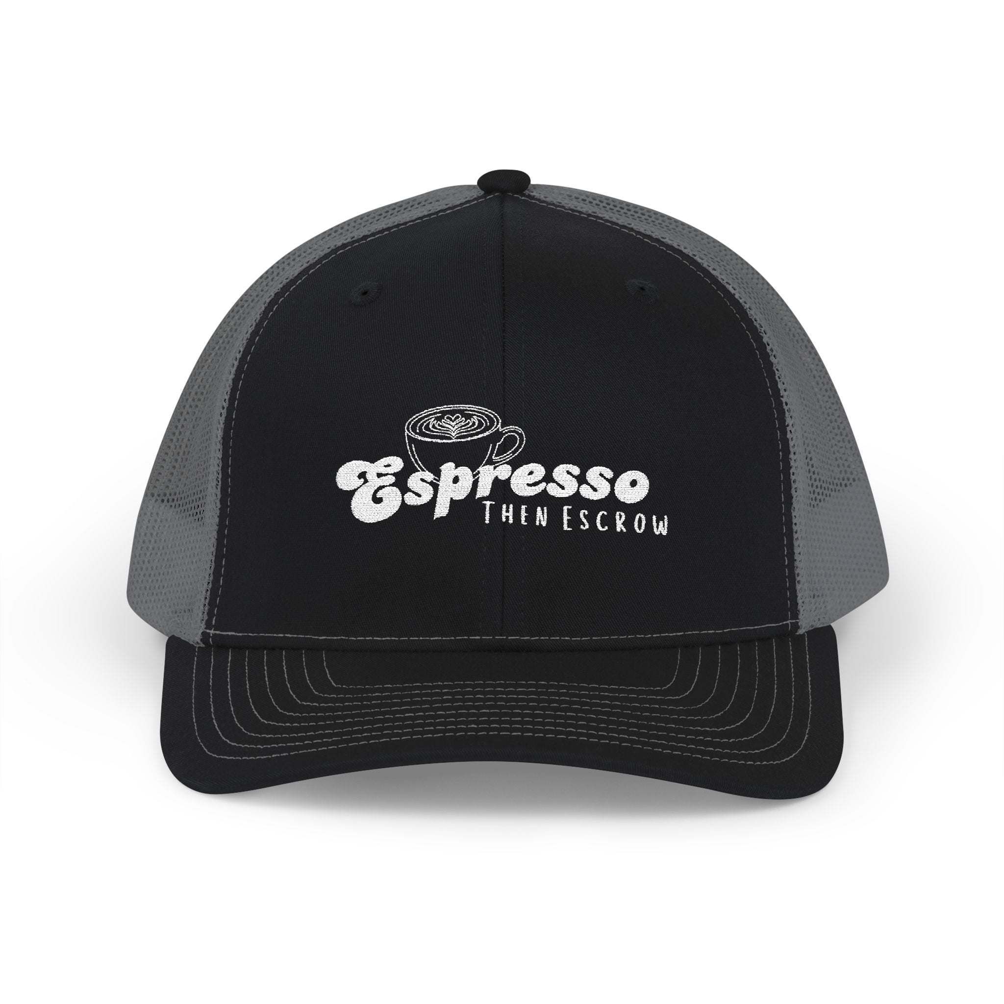 Espresso Then Escrow™ Snapback Hat | PREMIUM