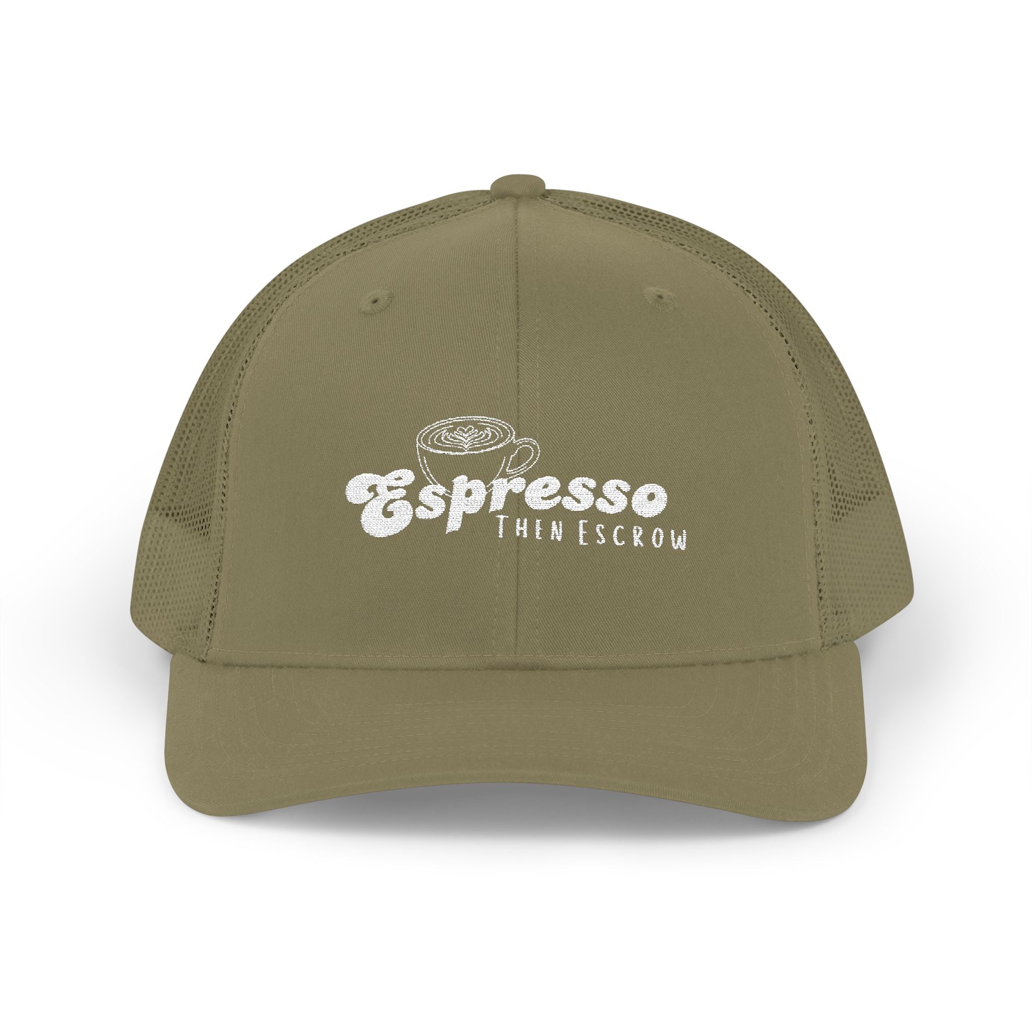 Espresso Then Escrow™ Snapback Hat | PREMIUM