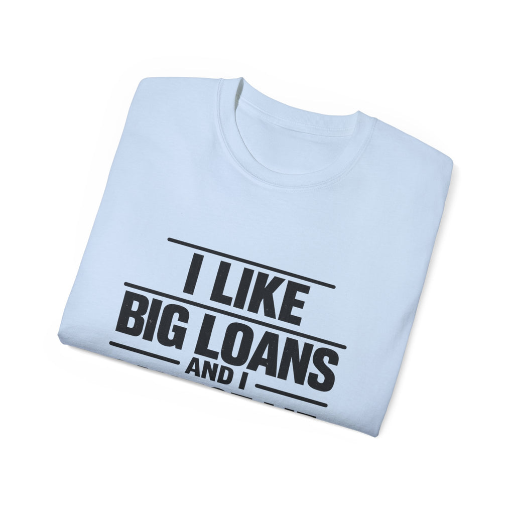 I Like Big Loans and I Cannot Lie – Unisex Heavy Cotton Tee BLACK FONT