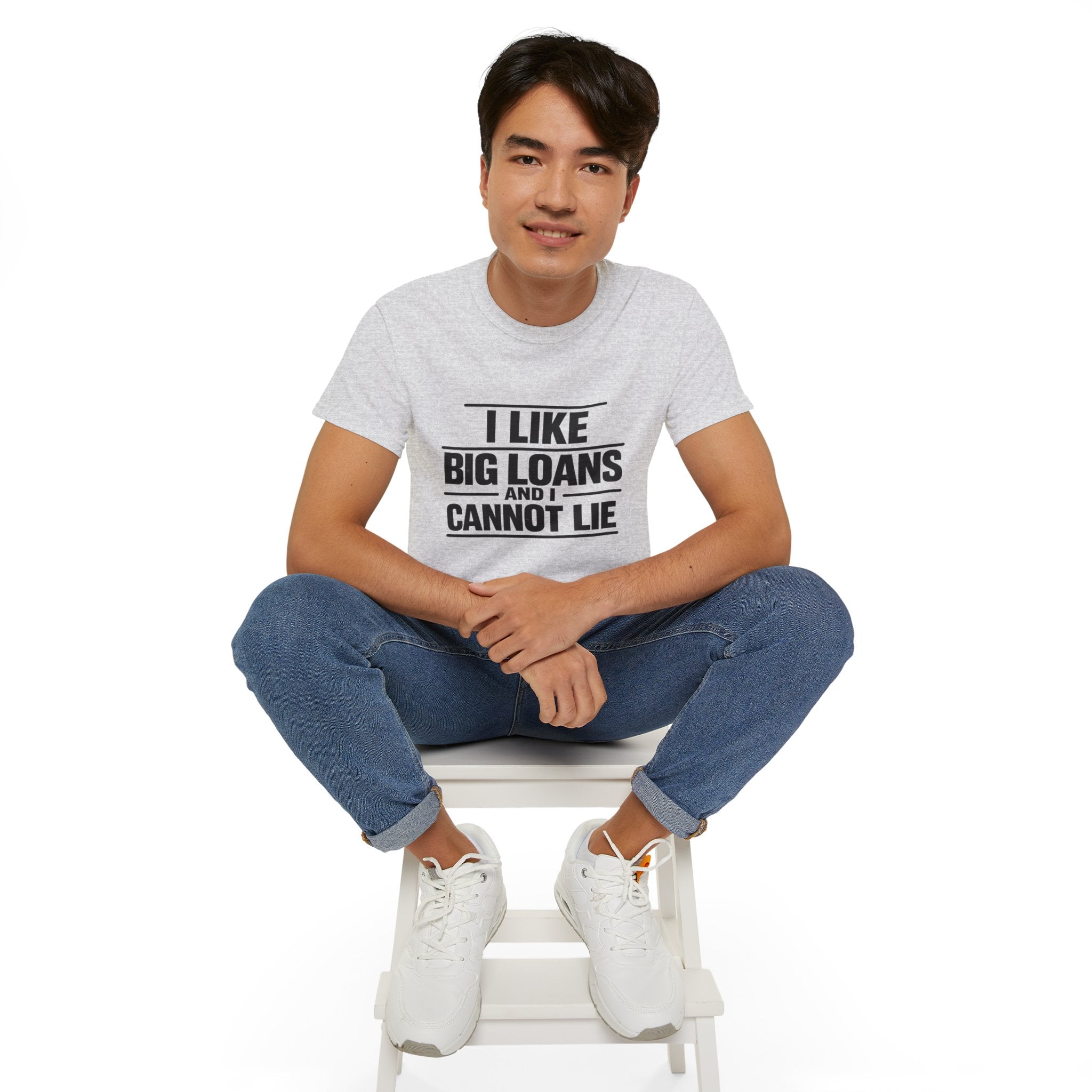 I Like Big Loans and I Cannot Lie – Unisex Heavy Cotton Tee BLACK FONT