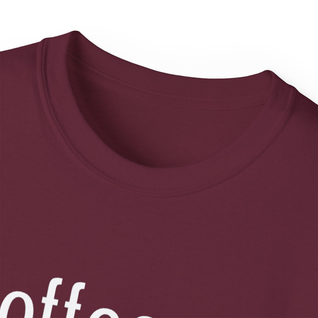Coffee. Clients. Contracts. Closings. White Font Tee
