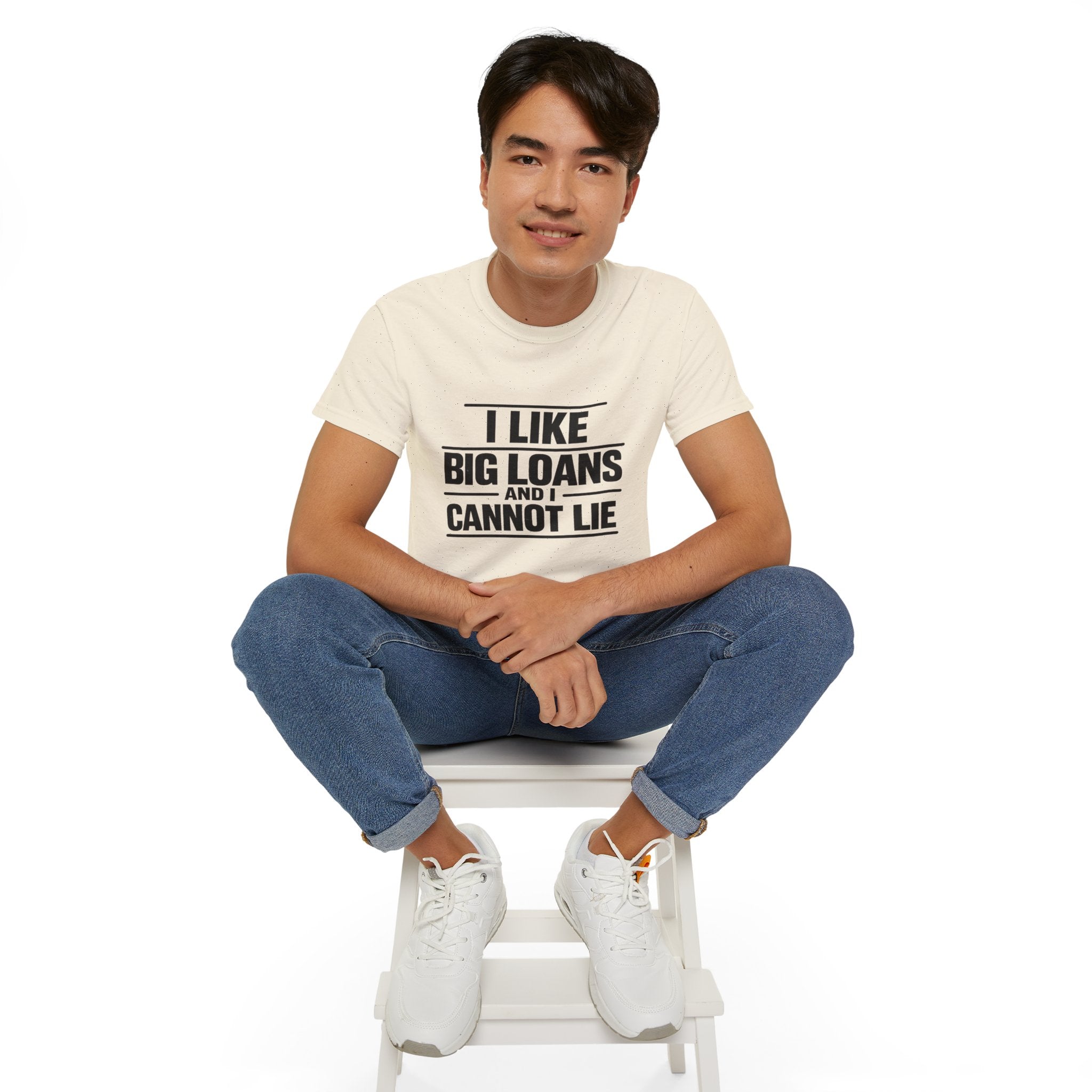 I Like Big Loans and I Cannot Lie – Unisex Heavy Cotton Tee BLACK FONT
