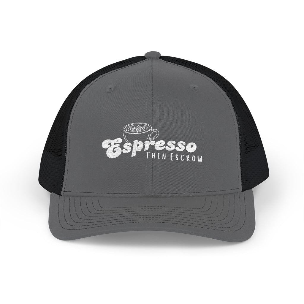 Espresso Then Escrow™ Snapback Hat | PREMIUM