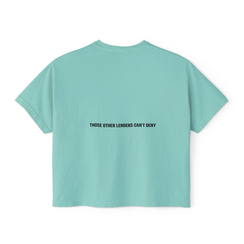 I Like Big Loans and I Cannot Lie – Women’s Boxy Tee BLACK FONT