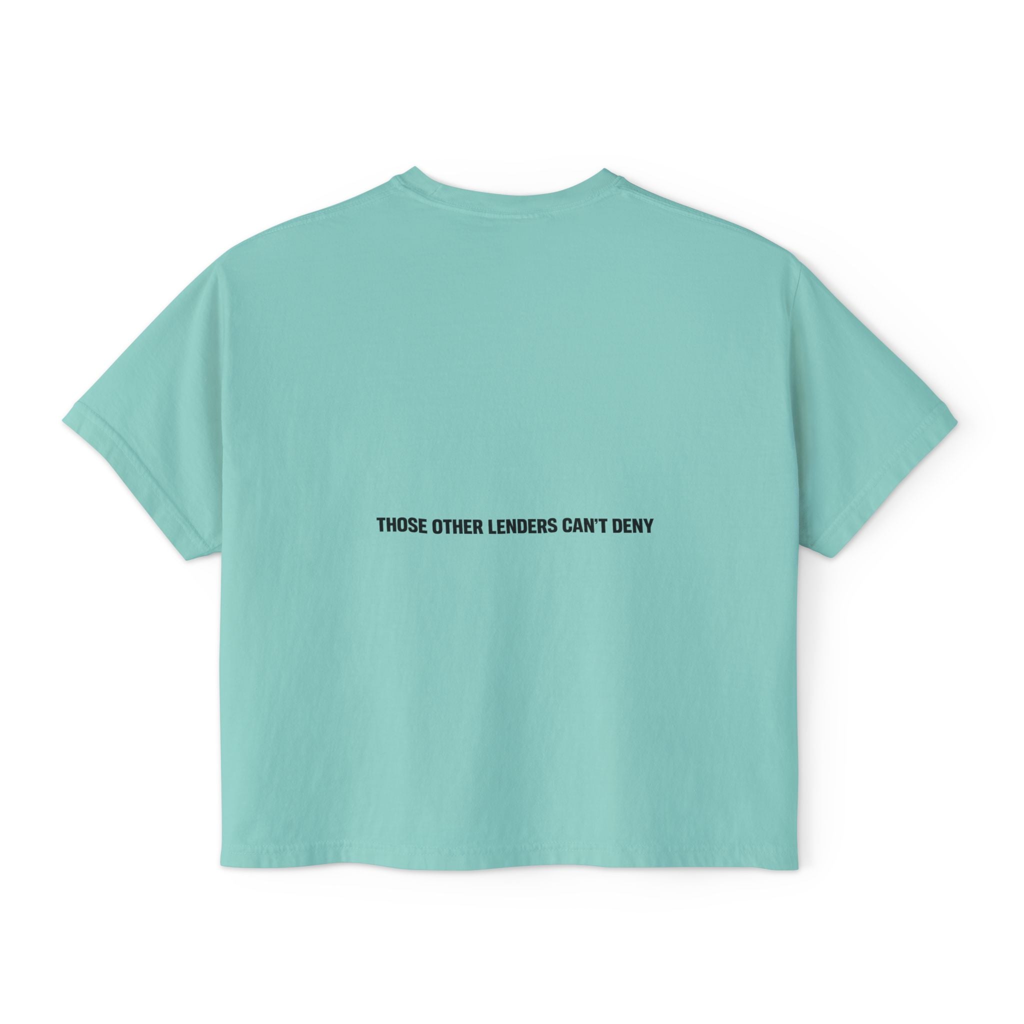 I Like Big Loans and I Cannot Lie – Women’s Boxy Tee BLACK FONT