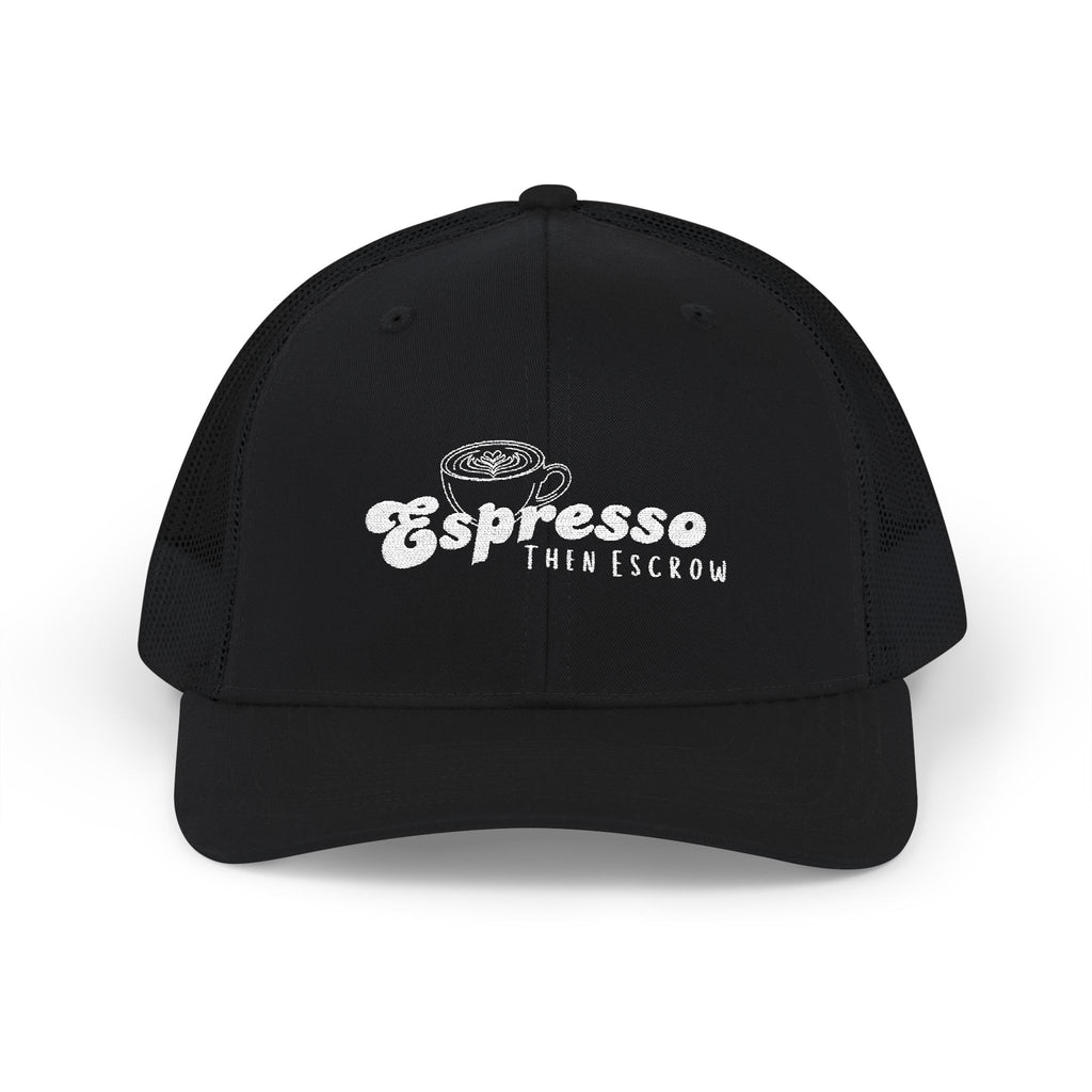 Espresso Then Escrow™ Snapback Hat | PREMIUM