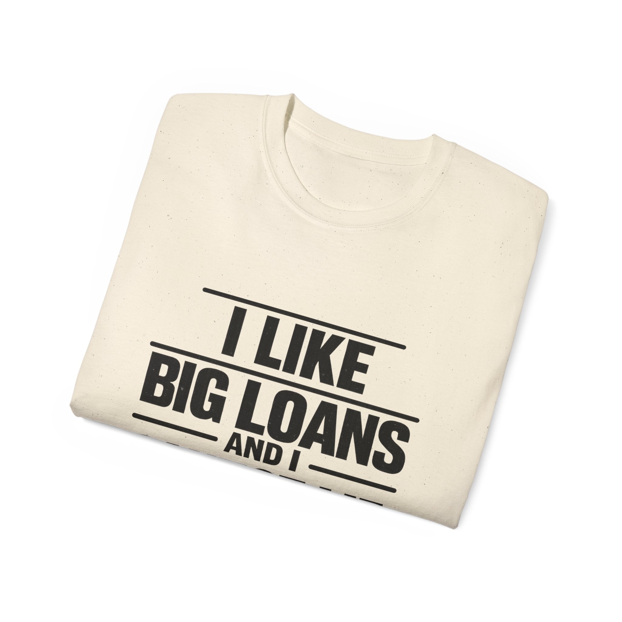 I Like Big Loans and I Cannot Lie – Unisex Heavy Cotton Tee BLACK FONT