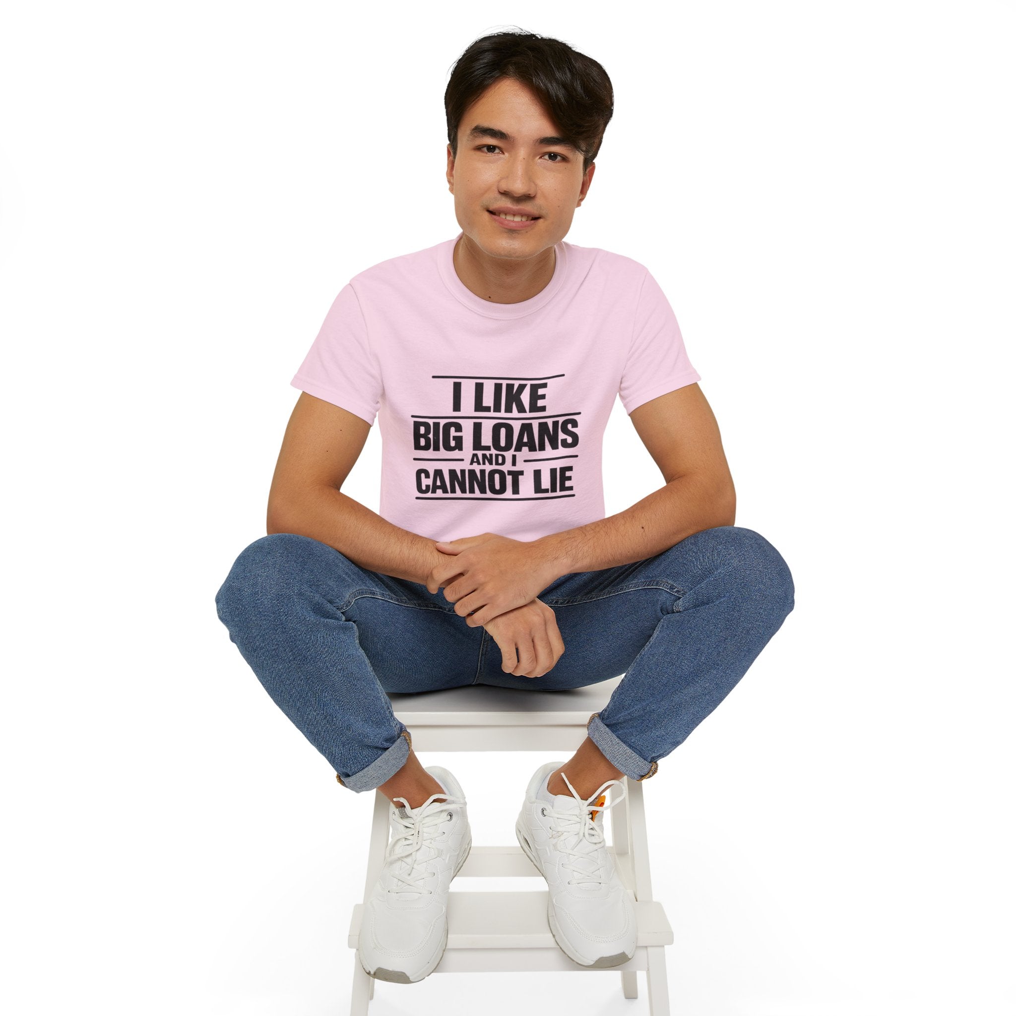 I Like Big Loans and I Cannot Lie – Unisex Heavy Cotton Tee BLACK FONT