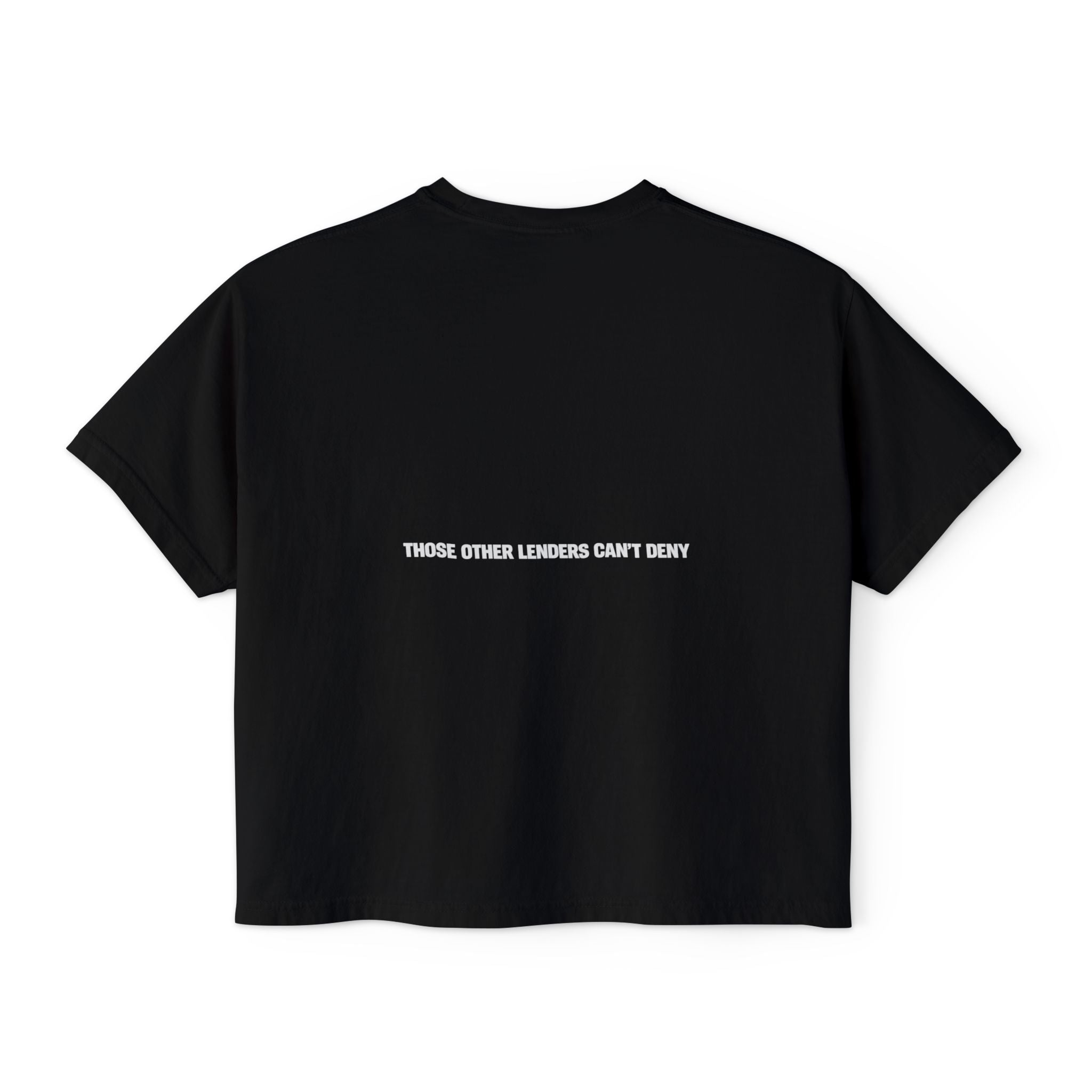 I Like Big Loans and I Cannot Lie – Women’s Boxy Tee - WHITE FONT
