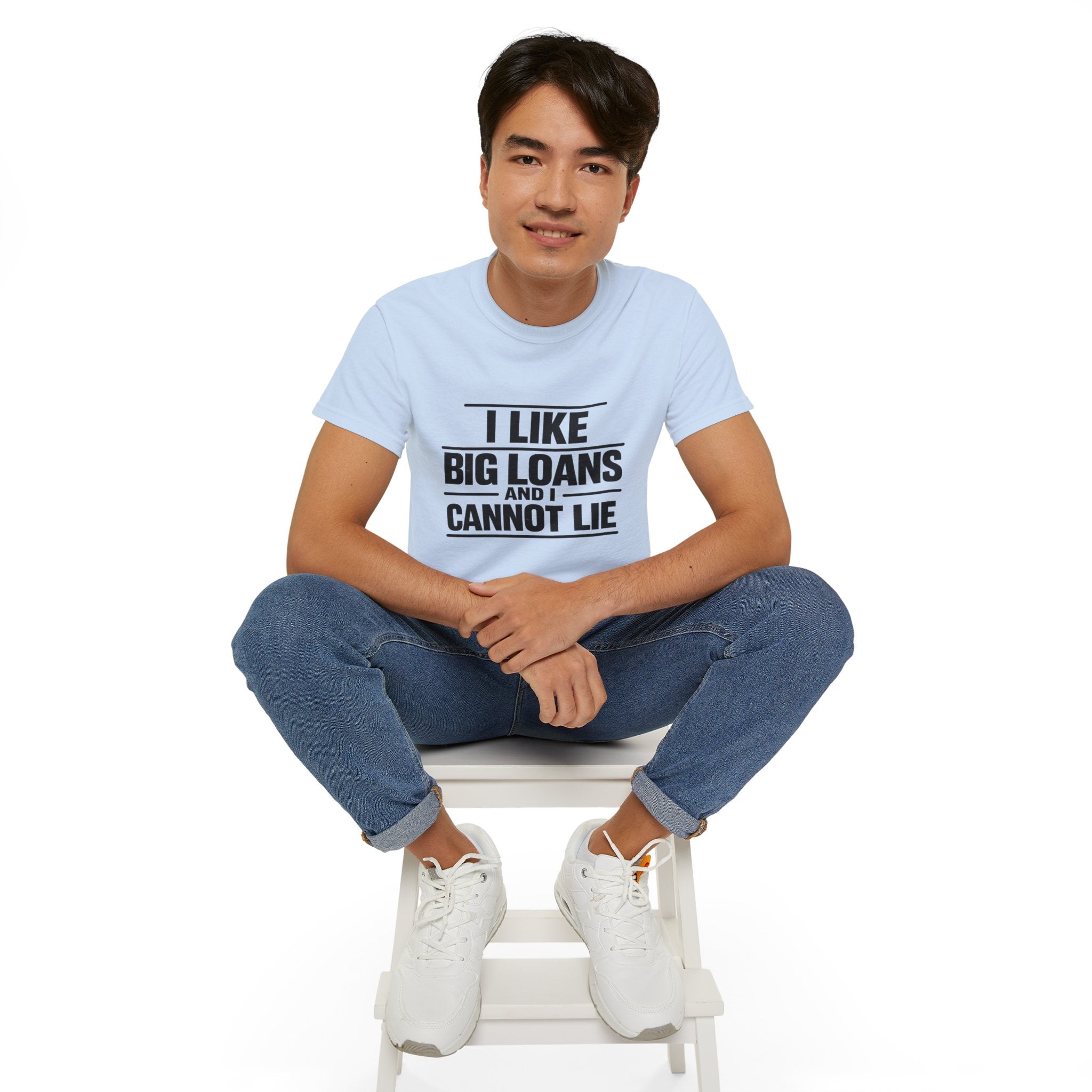 I Like Big Loans and I Cannot Lie – Unisex Heavy Cotton Tee BLACK FONT